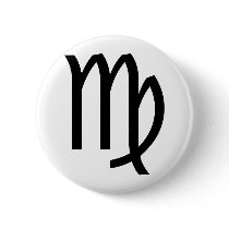 Virgo Pinback Button