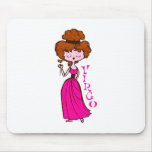 Virgo (chica) alfombrilla de ratón