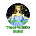Virgo Chicks Rule! posters