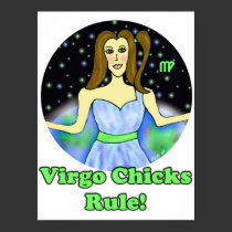 Virgo Chicks Rule! posters by Victoreeah Virgo Chicks Rule! posters