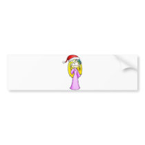 Virgo Christmas Bumper Sticker