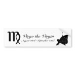 Virgo Constellation/Zodiac Bumper Sticker