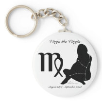 Virgo Constellation/Zodiac Keychain