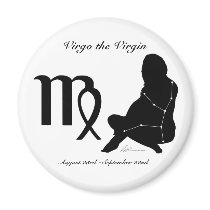 Virgo Constellation/Zodiac Magnet