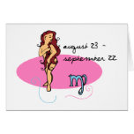 Virgo (Dates) Card
