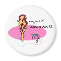 Virgo (Dates) magnets