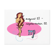 Virgo (Dates) postcards