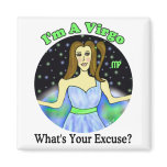 Virgo Excuse Magnet