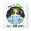 Virgo Excuse Magnet