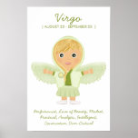 Virgo - Girl Horoscope Poster