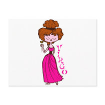 Virgo (Girl) postcards