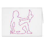 virgo greeting card