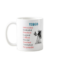 Virgo Horoscope Zodiac Sign mugs by all_items Virgo Horoscope Zodiac Sign mugs