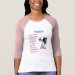 Ladies 3/4 Sleeve Raglan (Fitted)