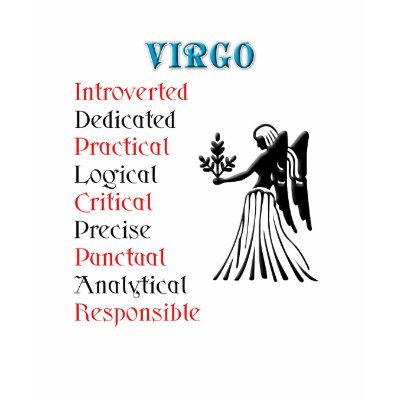 Virgo Horoscope Zodiac Sign Tee Shirts by all_items