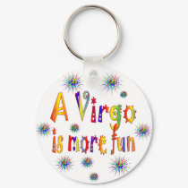 Virgo is Fun keychains
