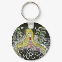 Virgo Key Chain keychains by MagickalGifts Virgo Key Chain keychains