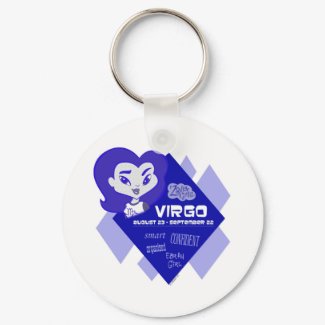 Virgo Keychain keychain