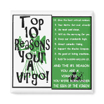 Virgo Fridge Magnets