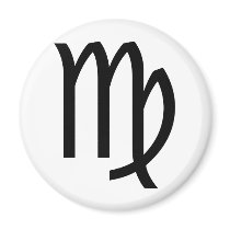 Virgo Refrigerator Magnets