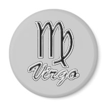 Virgo Refrigerator Magnets