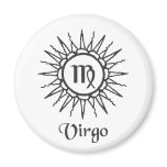 Virgo Fridge Magnets