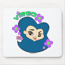 Virgo Mousepad by zodiacgirlz Virgo Mousepad