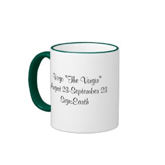 virgo coffee mug