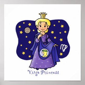 Virgo Princess print