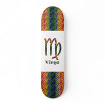 Virgo Psychedelic Skateboards