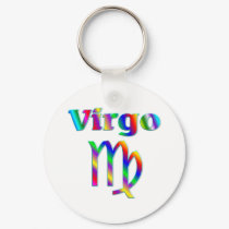 Virgo Rainbow keychains