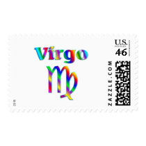 Virgo Rainbow Stamp