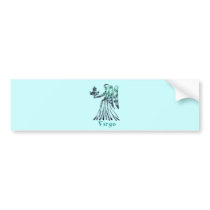 Virgo Sign Bumper Sticker