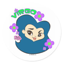 Virgo Stickers