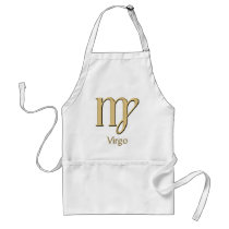 Virgo symbol aprons
