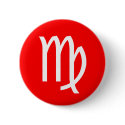 Virgo Symbol buttons by artberry Virgo Symbol buttons
