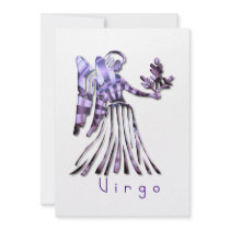 Virgo Symbol Invitation