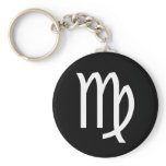 Virgo Symbol Keychains