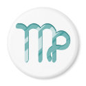 Virgo symbol magnets by zodiacgifts Virgo symbol magnets