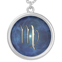 Virgo Symbol Pendant