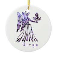 Virgo Symbol Ornament ornament