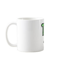 Virgo Symbol (style 1_green) mug by AstrologicalDesigns Virgo Symbol (style 1_green) mug