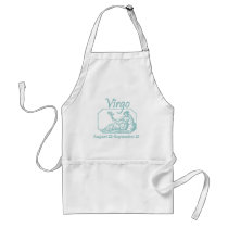 Virgo Teal aprons