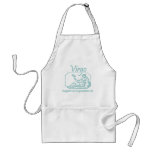 Virgo Teal Apron