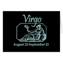 Virgo Teal cards