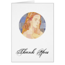 Virgo Thank You Card cards