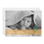 Virgo the Virgin Photo Birth Announcement Card