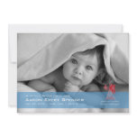 Virgo the Virgin Photo Birth Announcement Card