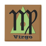 Virgo - Three Elements of Earth Magnet