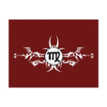 Virgo Tribal Postcard